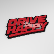 Drive Happy 3D Acrylic Car Badge_3
