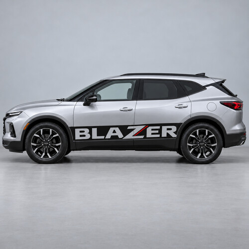 Z-Rise RS Side Vinyl Decal Sticker for Chevrolet Blazer RS Facelift 2023–2026