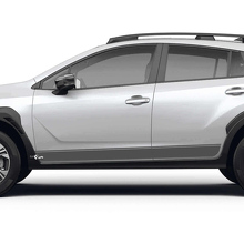 Straight Rocker Panel Stripes Vinyl Decals Kit for Subaru Crosstrek_3