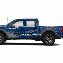 Huge Side Doors Truck Splash Raptor Decal Sticker Wrap for Ford F-150 Raptor
 2