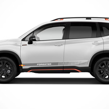 2X Suba FORESTER side skirt stripes vinyl body decal sticker graphics emblem logo 2