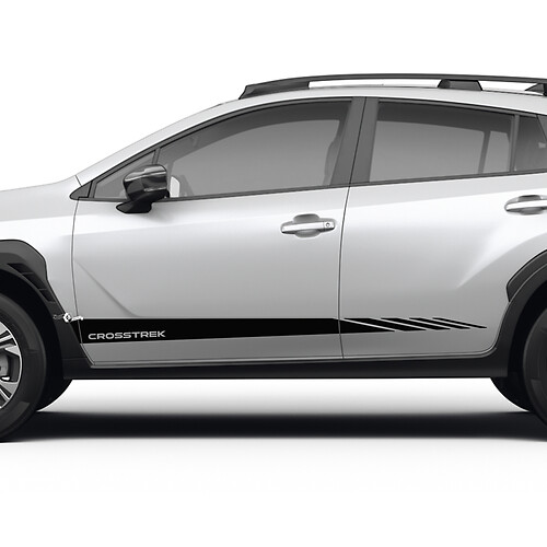 Side Door racing stripes for Subaru Crosstrek
