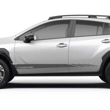 Racing Style Side Door Stripes Vinyl Decal Kit for Subaru Crosstrek_3