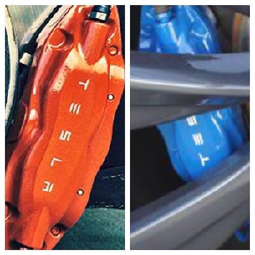 10pc Custom TESLA Brake Caliper Vinyl Sticker Decal Logo Overlay Graphic