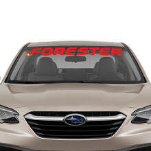 Brand Lettering Windscreen Decal Sticker Vinyl Graphics For Subaru Forester 3