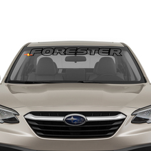 OUTLINE STYLE Windshield Banner Vinyl Decal Sticker fit Suba FORESTER
 2