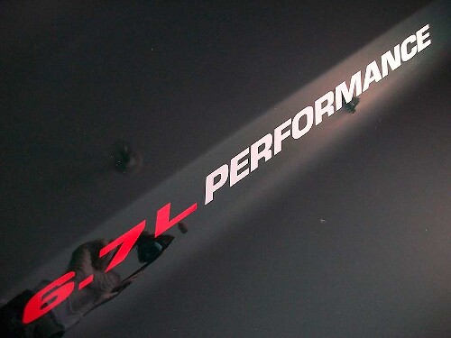 6.7L PERFORMANCE Hood Stickers Decals Musclecar F250 F350 Powerstroke Turbo Diesel 2011 2012
