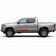  Wild Mountains Side Stripes Vinyl Decals Kit for Toyota Tacoma 2016_4