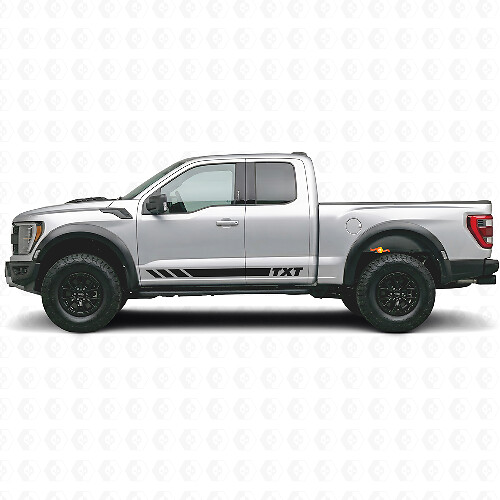 Custom Side Stripe Vinyl Decal Kit for Musclecar Power Truck SVT 2017