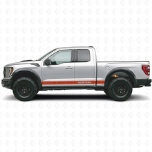 Custom Side Outline Stripes Vinyl Decal Kit for Musclecar truck_4