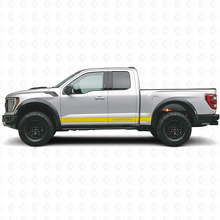 Custom Side Outline Stripes Vinyl Decal Kit for Musclecar truck_5