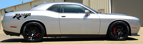 Shaker R/T Side Vinyl Decal Set for Dodge Challenger