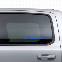 Custom Text Side Window Vinyl Decal for Dodge Ram _2