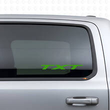 Custom Text Side Window Vinyl Decal for Dodge Ram _3