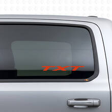 Custom Text Side Window Vinyl Decal for Dodge Ram _4
