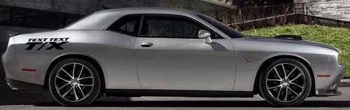 Sticker Decal Graphic Vinyl CHALLENGER 6.4