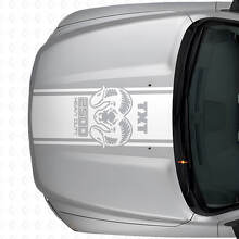 Hemi Style Rear Side & Hood Stripes Vinyl Decal Kit for Dodge Ram 1500 2500_8