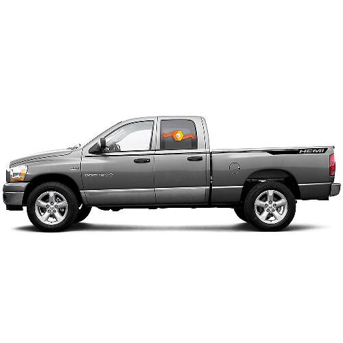 Dodge Ram 1500 Hemi Sport Graphics Side stripe Decal Sticker