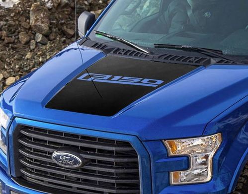 Ford F-150 2015-2016 F150 hood graphics side stripe decal sticker 2