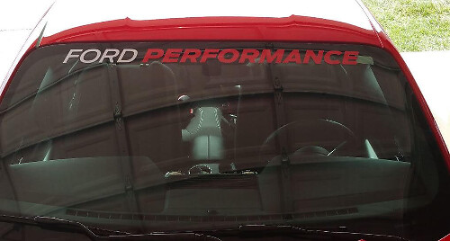 Performance Windshield Banner Vinyl Decal for Musclecar Musclecarmodel