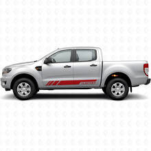 Custom Decorated Side Stripes Vinyl Decal Kit for Musclecar Ranger T6 2011-2017_4