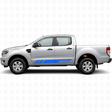 Racing Custom Side Stripes Vinyl Decals Kit for Musclecar Ranger T6_2