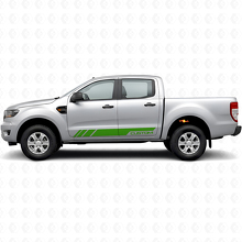Racing Custom Side Stripes Vinyl Decals Kit for Musclecar Ranger T6_3