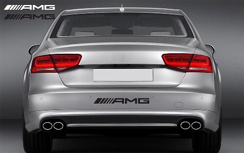AMG Logo Universal Vinyl Decal Sticker for Mercedes-Benz AMG GT