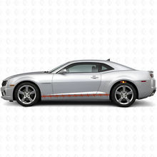 Barbed Wire Side Stripes Vinyl Decals Kit for Dodge Challenger Charger_4