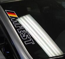 Bimmerfest MFEST bimmer fest Vinyl Stickers Decals fits to e92 e36 e46 F10 F30 M3 M4 Competition BMW
 4