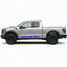 Personalized Inscription Side Vinyl Decals for Musclecar Super Duty_2