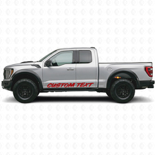 Personalized Inscription Side Vinyl Decals for Musclecar Super Duty_4