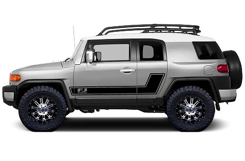 Custom Side Stripe Decal Kit for Toyota FJ Cruiser 2007-2014