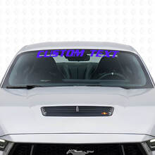 Custom Windshield Banner Vinyl Decal for Musclecar Musclecarmodel Shelby GT Cobra 4.6_2