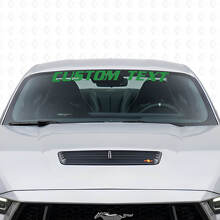 Custom Windshield Banner Vinyl Decal for Musclecar Musclecarmodel Shelby GT Cobra 4.6_3