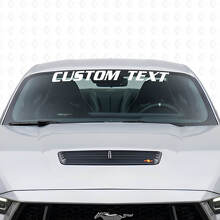 Custom Windshield Banner Vinyl Decal for Musclecar Musclecarmodel Shelby GT Cobra 4.6_5