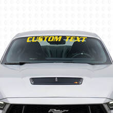Custom Windshield Banner Vinyl Decal for Musclecar Musclecarmodel Shelby GT Cobra 4.6_6