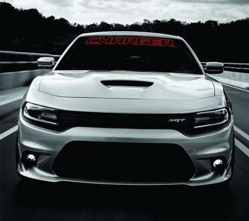 Dodge Charger Windshield Banner Decal 2011-2017 HEMI RT SXT Rallye v6 v8