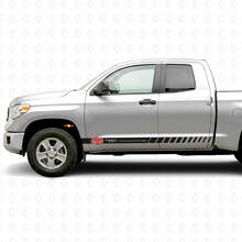 TRD Style Side Stripes Vinyl Decal Kit for Toyota Tundra CrewMax 2007-2015_4