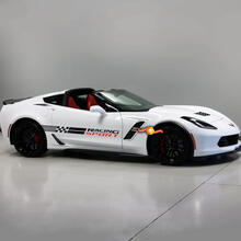 Corvette RACING SPORT STRIPES Vinyl Stickers Decals C3 C4 C5 C6 C7 ZO6 ZR1 Stingray More
 2