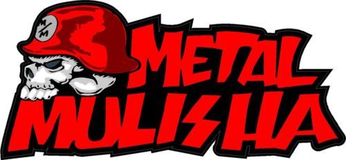 METAL MULISHA DECAL PAIR Sticker Truck Trailer Moto Car Window Wall Art
