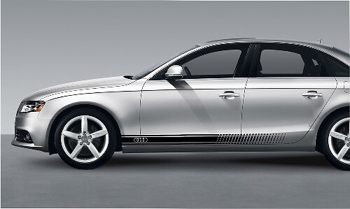 AUDI Vinyl body Decals Stickers AUDI A3 A4 A5 A6 A8 RS