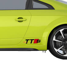 TTS Style Side Body Vinyl Decal Set for Audi TT_2