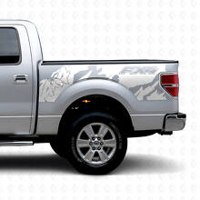FX4 4x4 Off Road Style Rear Side Vinyl Decal for Musclecar truck 2010-2020_5