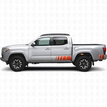 Retro Style Side Stripes Vinyl Decal Kit for Toyota Tacoma 2016_4