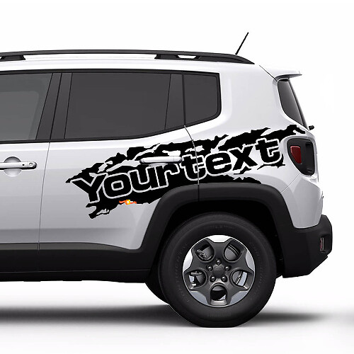 Renegade Splash Graphics Vinyl Decal for Jeep Renegade