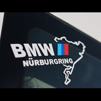 Nurburgring BMW Racing Sport Car Window Windshield Sticker Decal
