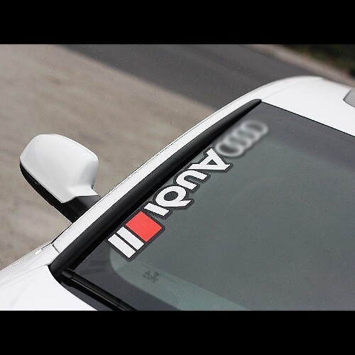 Audi Racing Windshield Banner Vinyl Decal for Audi