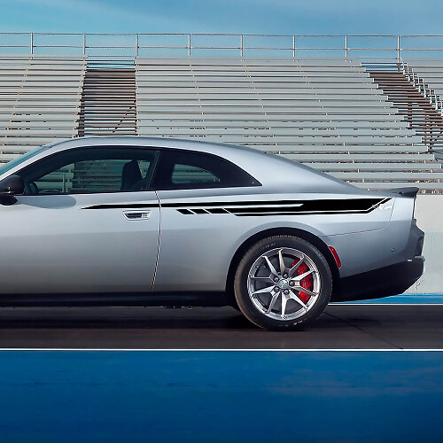 Side Quater Panel decal stripes for Dodge Charger Electric
