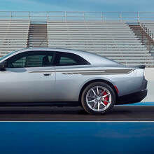 Side Quater Panel decal stripes for Dodge Charger Electric
 2